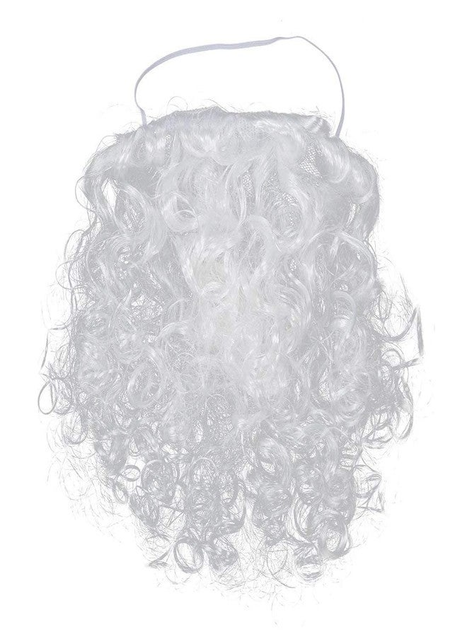 EPARTY- 1P Santa Claus White Beard Moustache Christmas Decoration(Size;-28CM) - Image 3